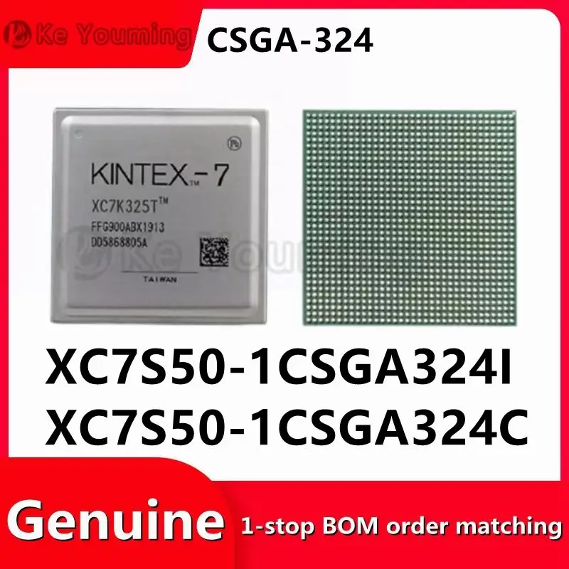 Integrated Circuit IC Embedded System-on-Chip, XC7S50-1CSGA324I, XC7S50-1CSGA324C, CSGA-324