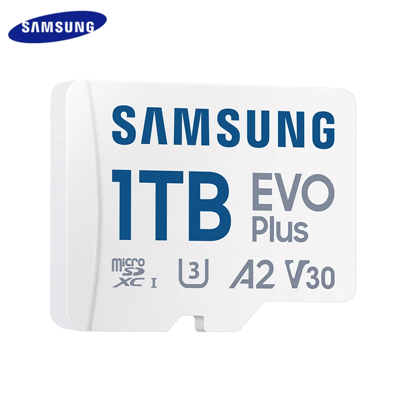 Samsung EVO PLUS Memory Card 64GB 128GB 256GB 512GB 1TB Read Speed Up To 160mb/s Class 10 TF Card UHS-I Micro SD Card For Camera