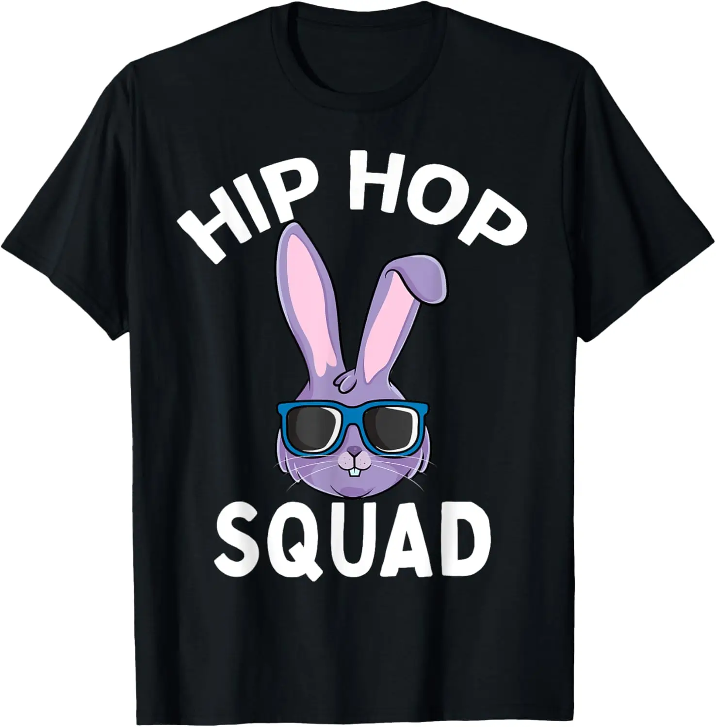 

Hip Hop Squad Funny Happy EasterRabbit Kids Boys Girl T-Shirt