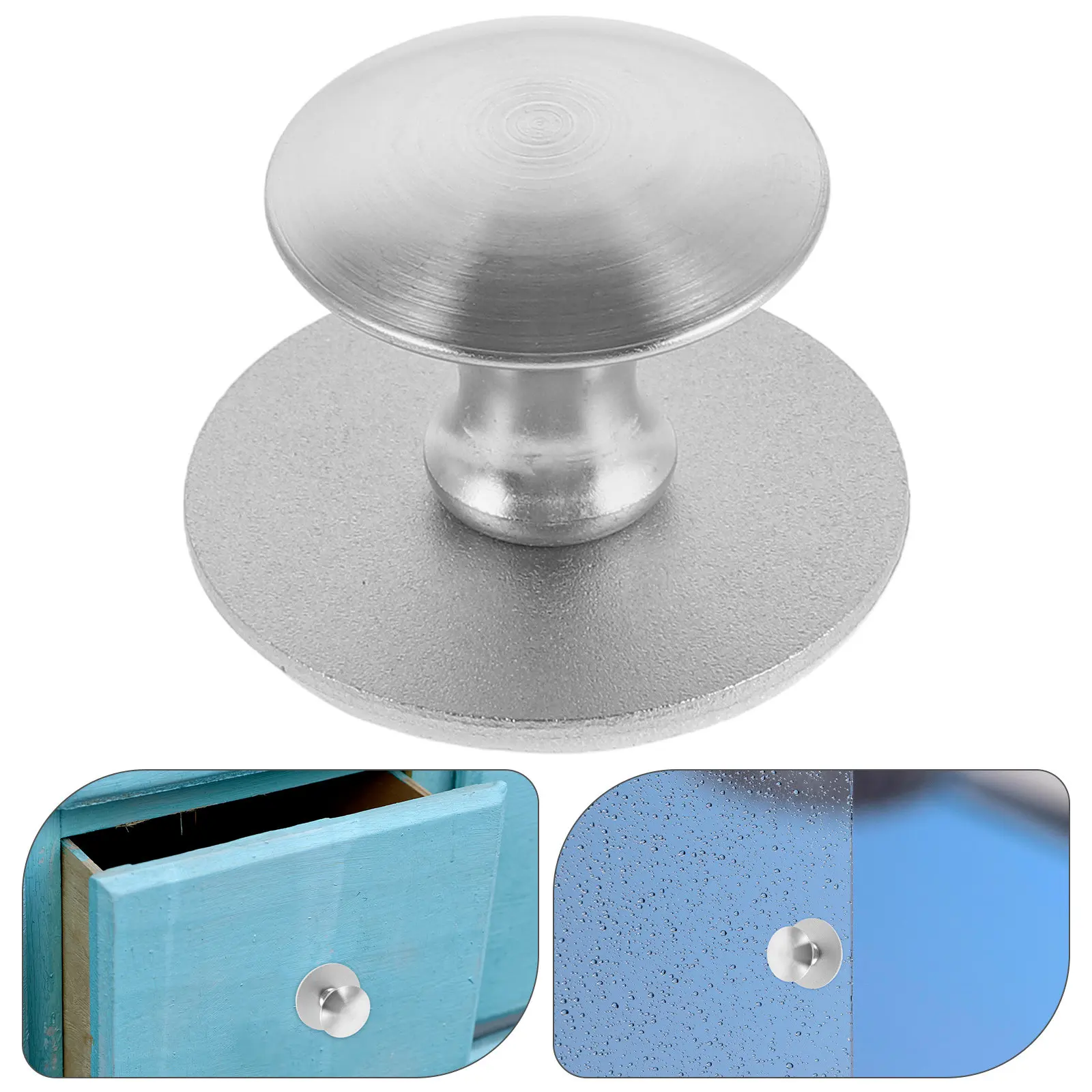 

No Drill Suction Cup Handle for Glass Doors Cabinets Sliding Doors Refrigerator Shower Safety Grip Easy Install Versatile
