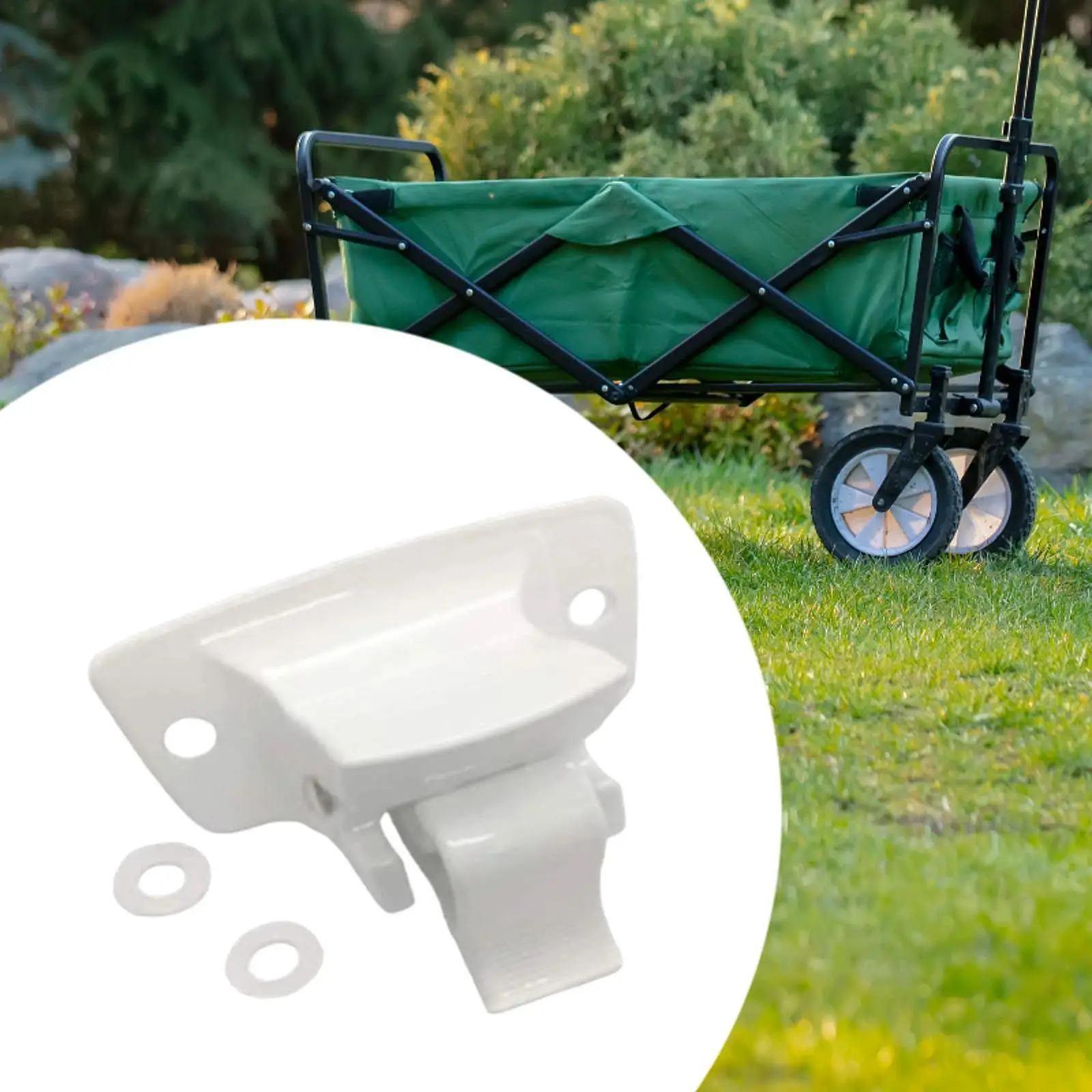 

RV Awning Arm Bottom Mounting Bracket Metal Wall Mount for Trailer Camper Easy Installation