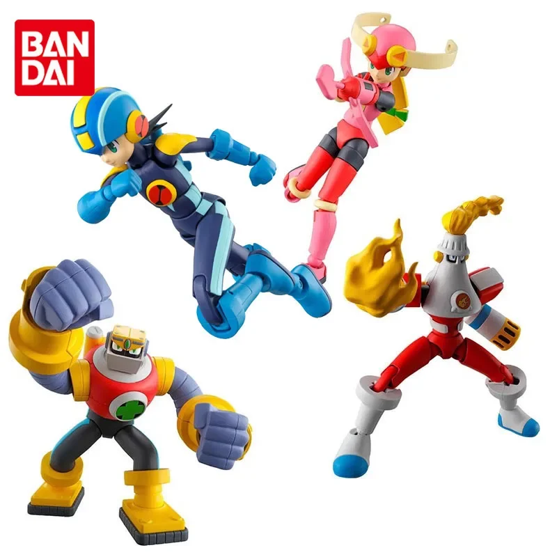 Bandai Original Shokugan SMP Kit Makes Pose EXE ROLL.EXE Anime Action Figures Toys for Boys Girls Kids Gift