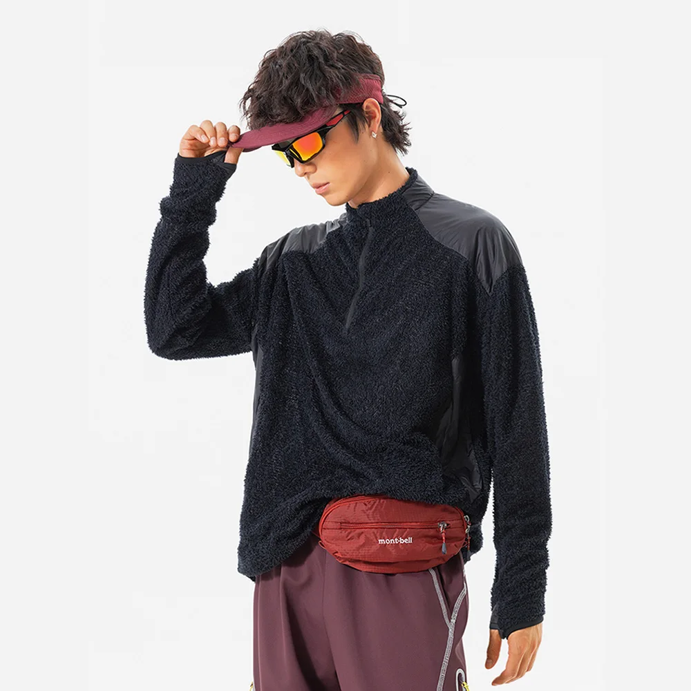 

Зимняя бархатная утепленная футболка для мужчин и женщин, уличная спортивная мода, свободная повседневная флисовая теплая футболка с длинными рукавами, футболки унисекс, топы