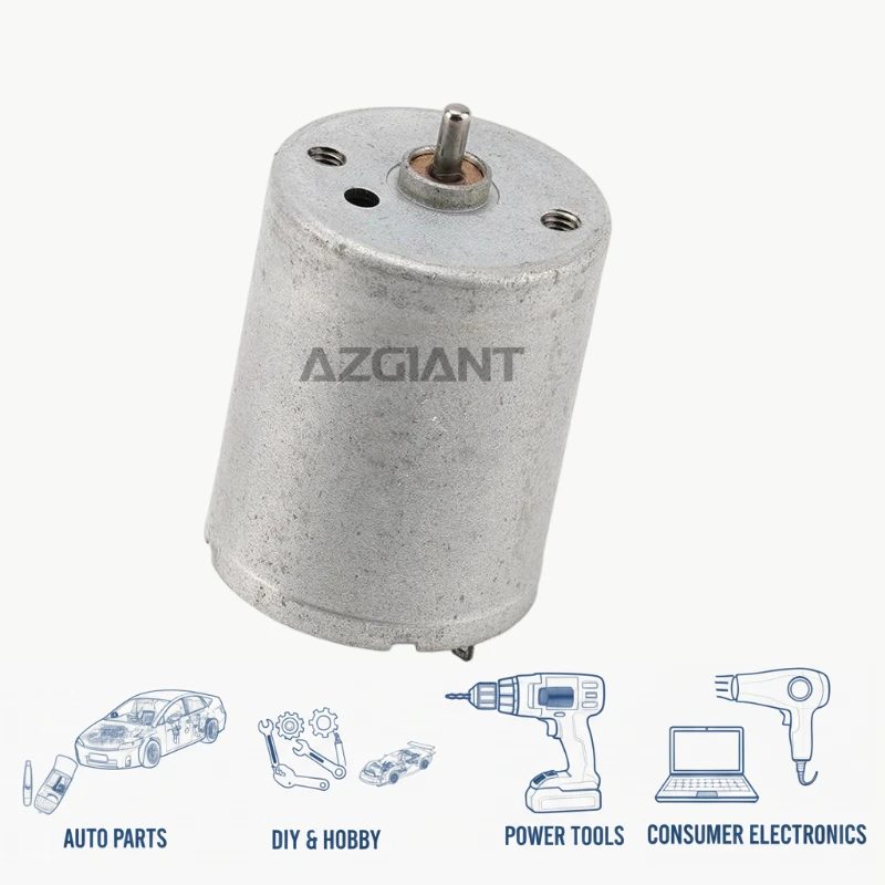 

AZGIANT Микродвигатель постоянного тока 12 В с низким уровнем шума, защита от ржавчины для блока блокировки автомобиля, игрушки «сделай сам», электрические инструменты и научные эксперименты, специальное предложение