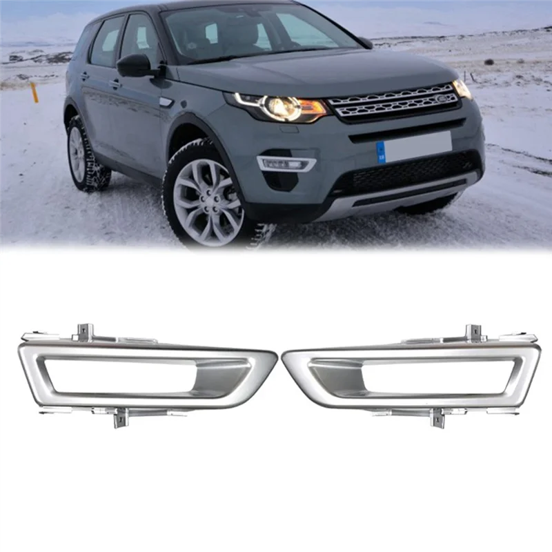 

A040-Automotive Front Bumper Fog Lamp Frame Fog Lamp Cover For Land Rover Discovery Sport L550 2015-2018 LR061234 LR061299
