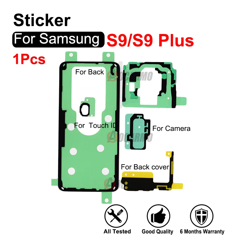 Sticker For Samsung Galaxy S9 /S9 Plus Front LCD Back Battery Adhesive Fullset Glue Replacement