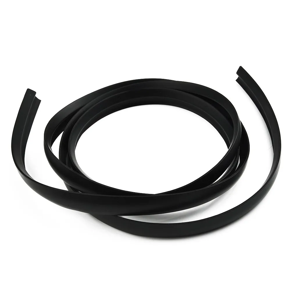 

2m Car Window Seal Weatherstrip Sunroof Rubber Black H-Shape Edge Moulding Auto Door Glass Weather Strip Front Windshield Trim