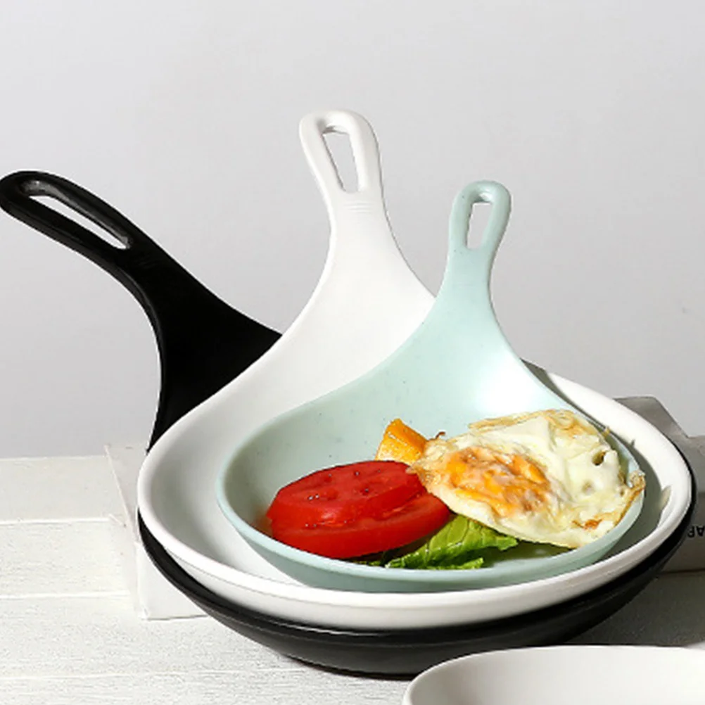 

Lightweight Handled Serving Plate Large Tray Portable for Steak Pasta Dessert Salad Snack Appetizers Vegetable Tray