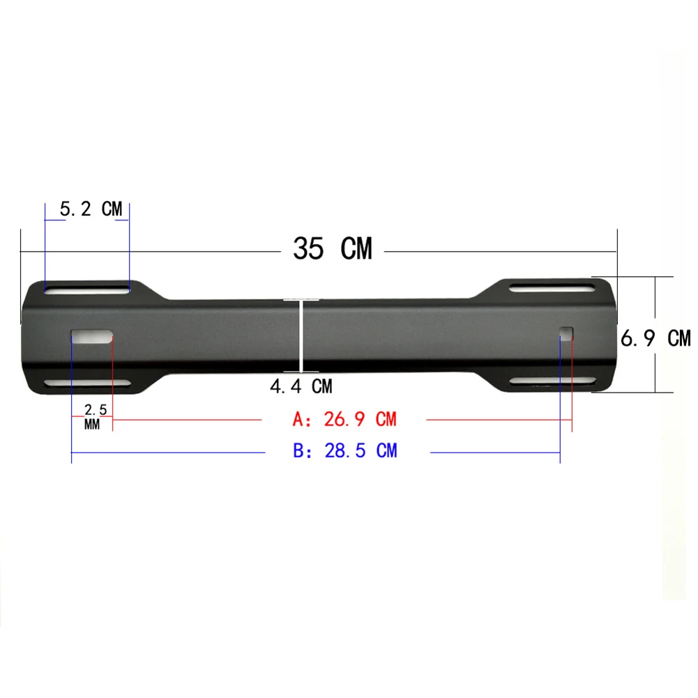 350x69x3mm Adaptor botol tunggal braket paduan aluminium menyelam tangki tunggal Adaptor untuk sayap BCD pemegang pelat belakang suku cadang menyelam