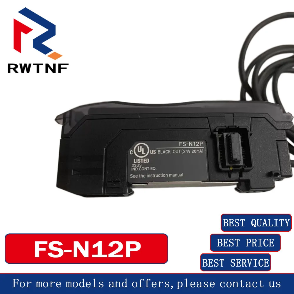 Brand New Genuine FS-N12P KEYENCE cable type digital fiber amplifier sensor 100% Original, stock in stock