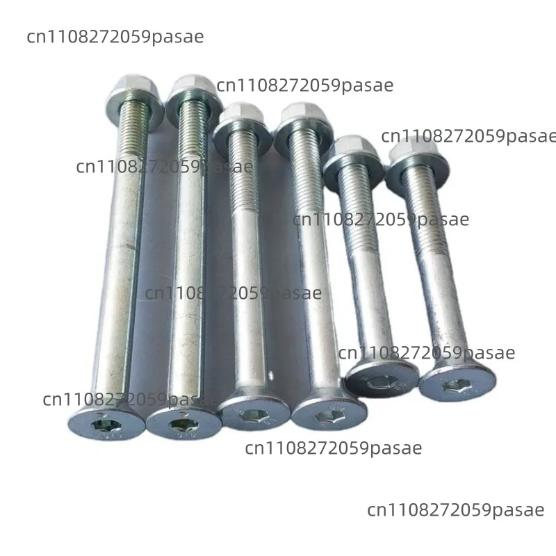 Volleyball Net Pole Base Set with Base Plate Spacers Screws Sports Training Equipment