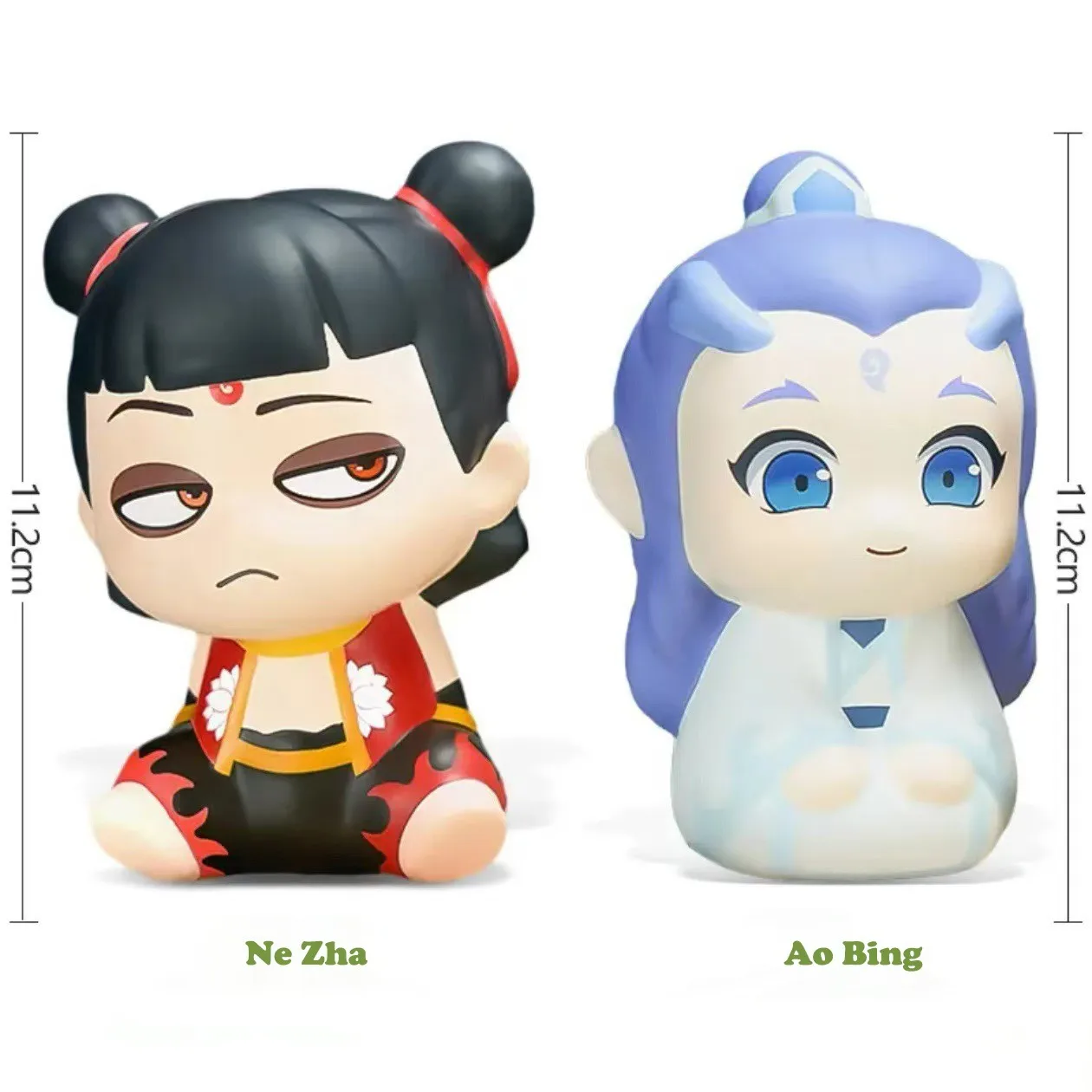 Nezha2 Ao Bing Stress Relief Toy Doll Model Cute Action Kneading Does Not Deform Slow Rebound Desktop Decorative Children Gift