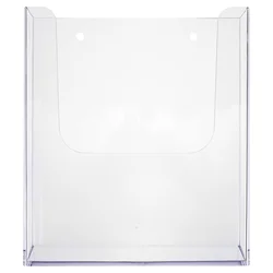 A4 Acrylic Wall Mounted Display Rack Brochure Holder File ganizer Transparent Storage Shelf Magazine Stand Document Holder
