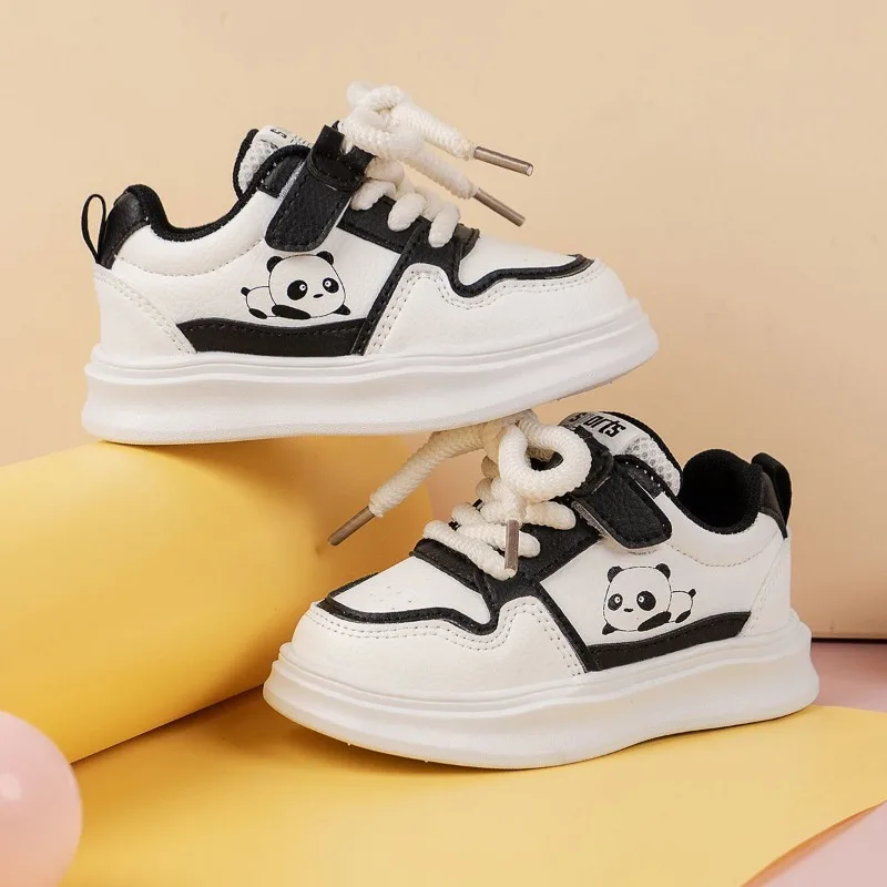 2026 Spring Autumn Kids Sneakers Lightweight Casual Sports Shoes Color Block Lace Up for Students Outdoor