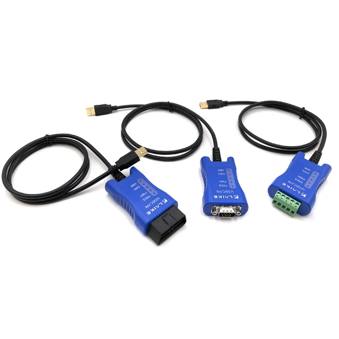 Laike Portable USB to CAN Module Bus Analyzer USBCAN Card New Energy Vehicle CAN Debugging