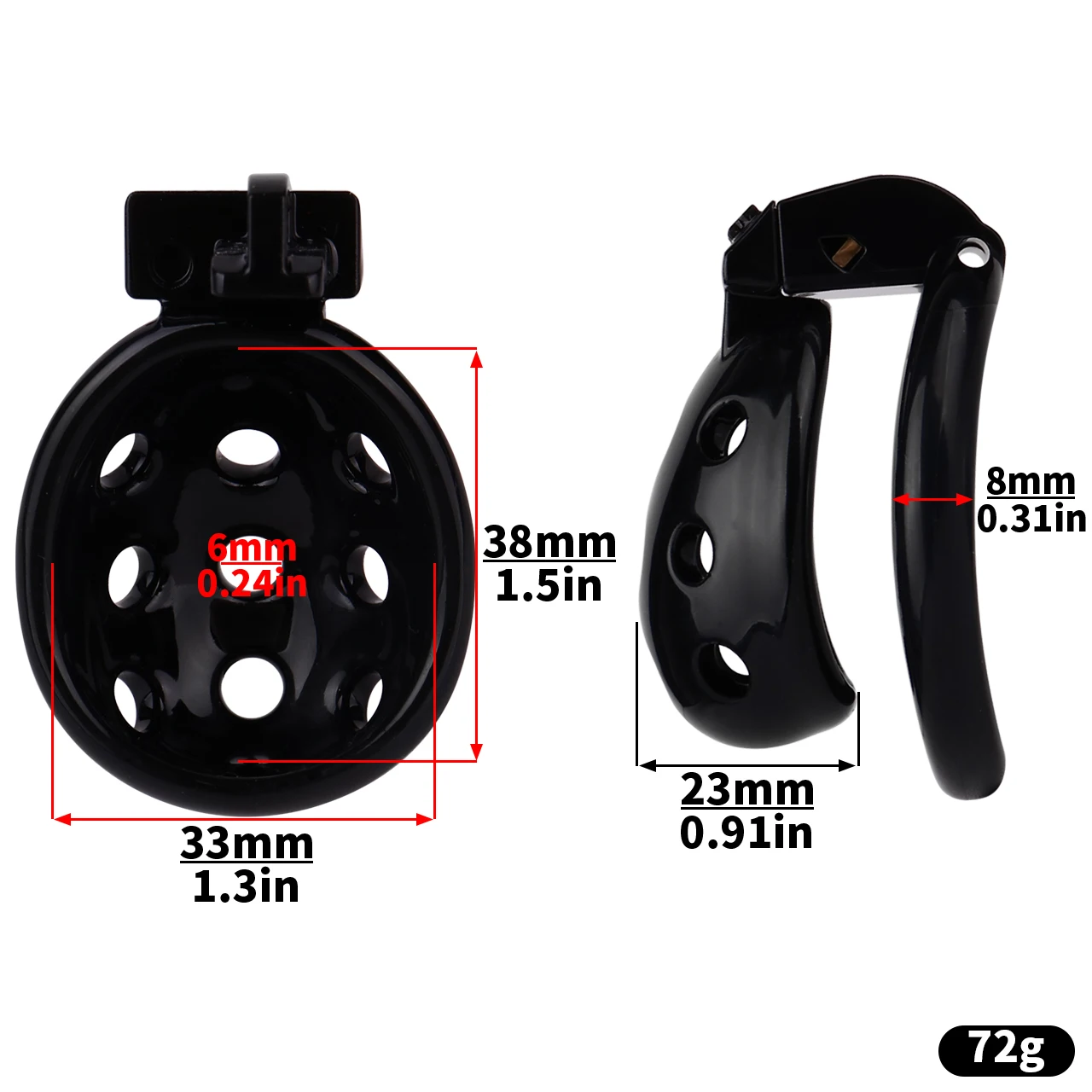 FRRK Sissi Pink Lightweight ABS Male Chastity Cage Set With 4 Sizes Cockrings Erotic Penis Urethral Lock Sexys Toy for Men Gay