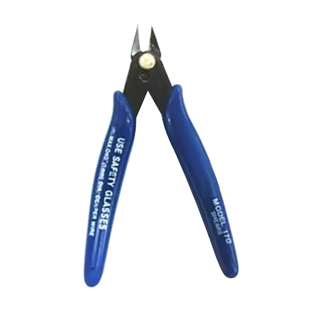 Mini Electrical Tools Wire Cable Cutting Side Snips Flush Pliers Blue electronic Repair Tool