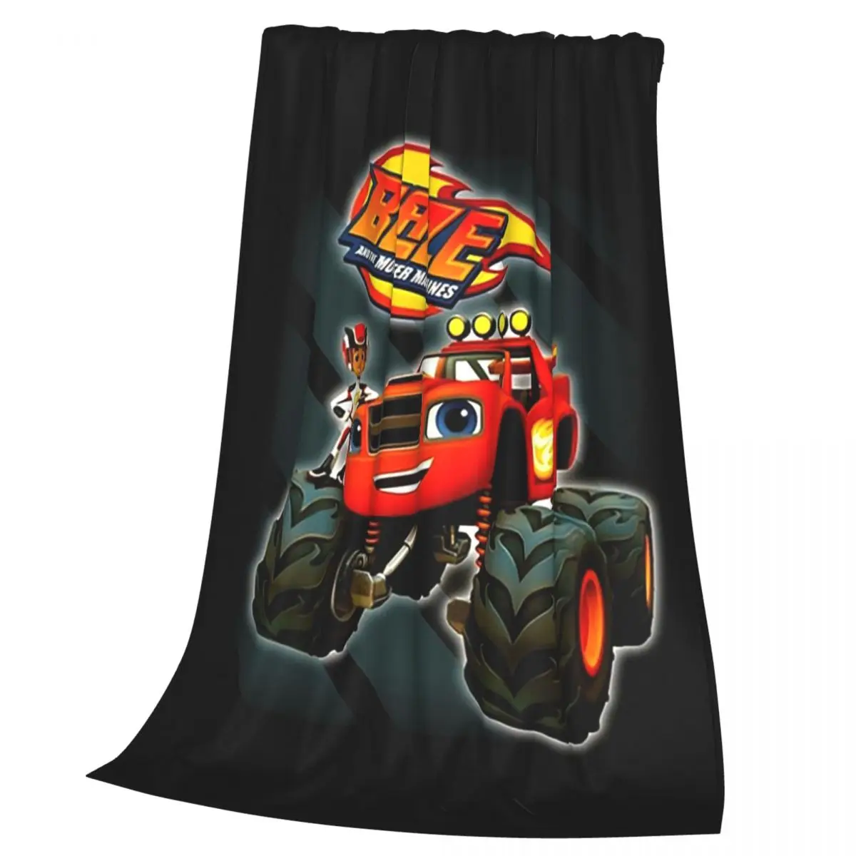 Blaze And The Monster Machines Blankets Soft Warm Flannel Throw Blanket Plush for Bed Living room Picnic Travel Home Couch