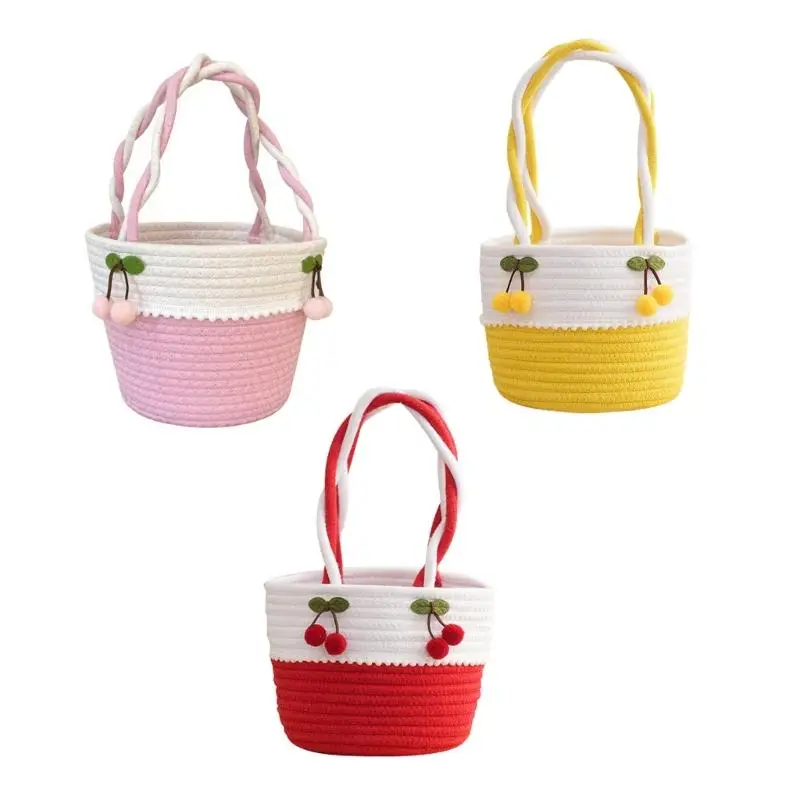 

39BD Reusable Storage Basket Handbag Trendy Accessory For Animal Cosplay Compact Lightweight