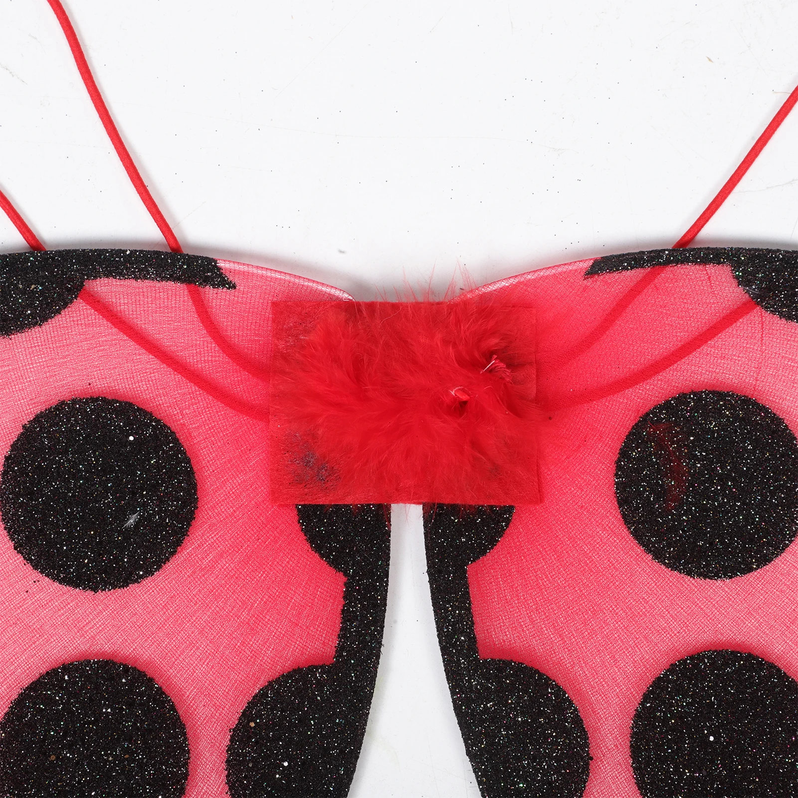 1pc Maglia Pieghevole Coccinella Ali Ragazze Coccinella Costume Puntelli di Prestazione Sul Palcoscenico Bambini Vestire Coccinella Ali Costumi Cosplay