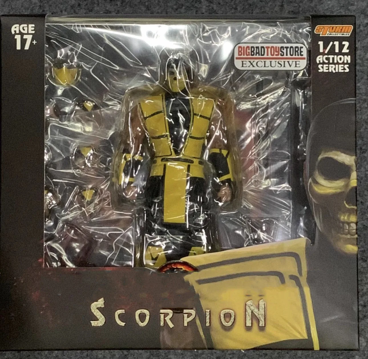 Storm Toys 1/12 Scorpion Gold Mask Edition 6'' Action Figure Soldier Model Toy In Stock