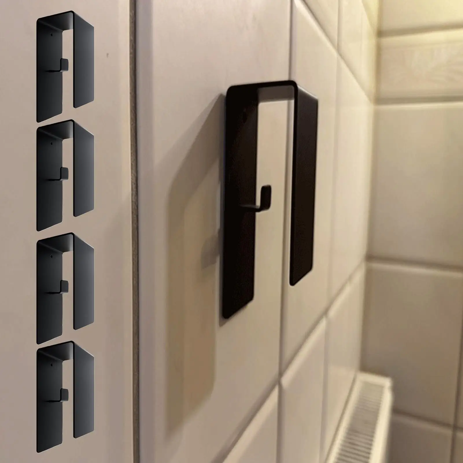 

Крючок для полотенец для ванной комнаты, нержавеющая сталь, без сверления, вешалка для полотенец, вешалка для полотенец для ванной комнаты, душевая дверь, кухонное пальто, халат, люфа