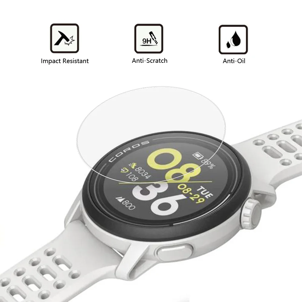 2 قطعة حامي الشاشة ل كوروس بيس 3 2 برو الرياضة ساعة Apex Pro 2Pro 42 مللي متر 46 مللي متر الزجاج المقسى 9H صلابة HD طبقة رقيقة واقية #2