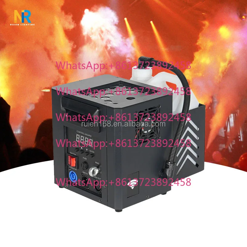 Fog Smoke Jet Machine Vertical Stop  Column For Stage Event Show Club Electric Remote Control