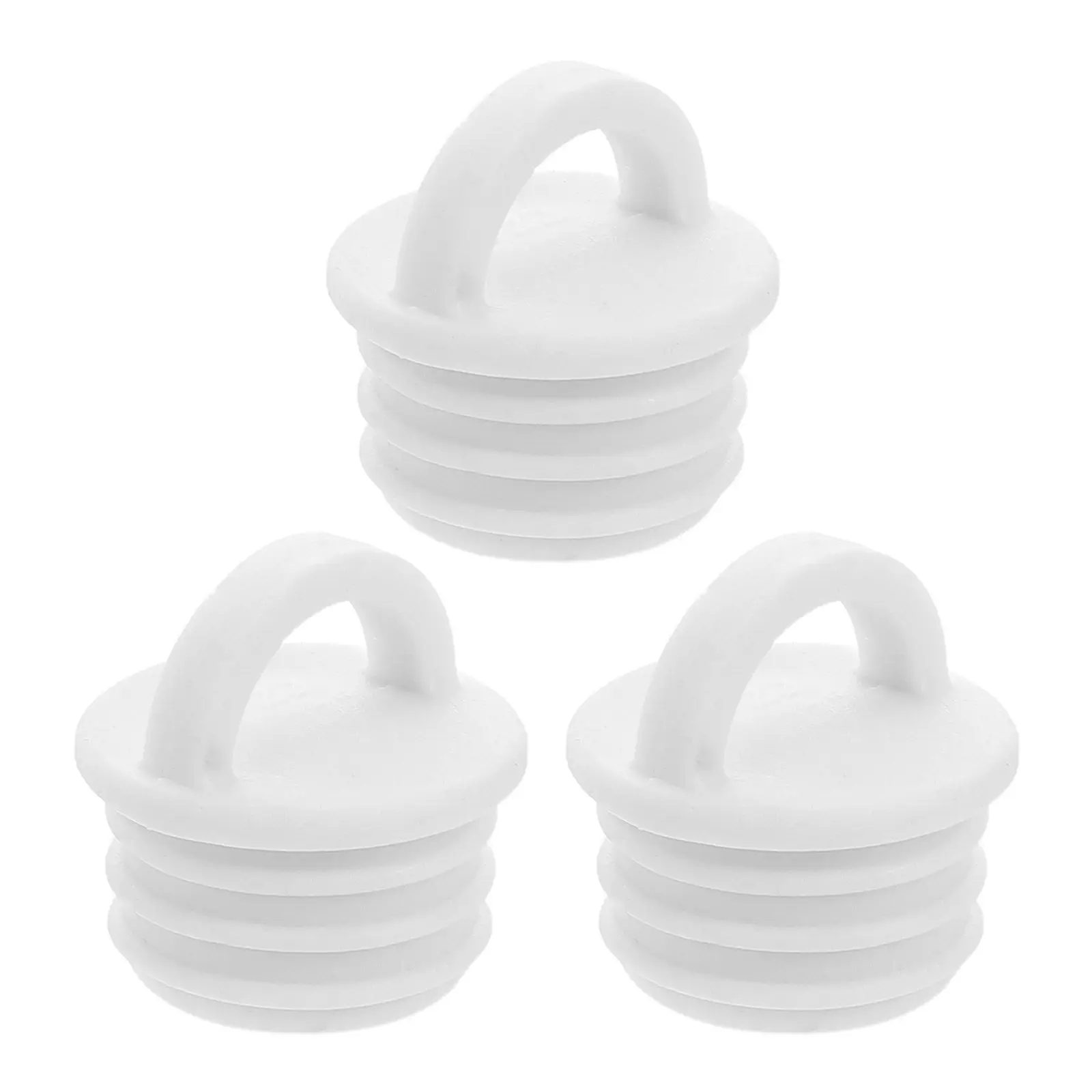 3Pcs Rubber Mop Bucket Drain Stopper 22Mm Universal Sealing Plug for Mop Buckets Fast Wastewater Discharge Easy Install Remove