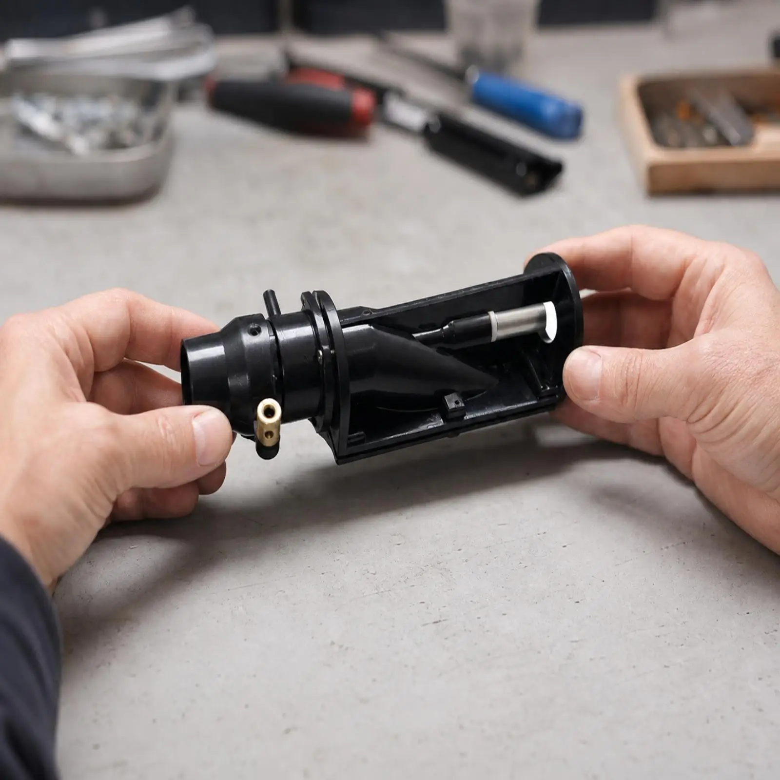 Compact Boat Propulsion Unit with Stainless Steel Shaft for RC Boat Jet Pump Efficient Model Watercraft view 5