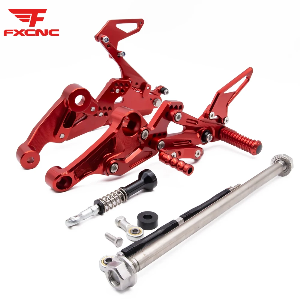

For Aprilia RS660 Tuono 660 2021-2022 CNC Motorcycle Rearsets Footrest Motorcycle Rearsets Footrest Foot Rest Adjustable Footpeg