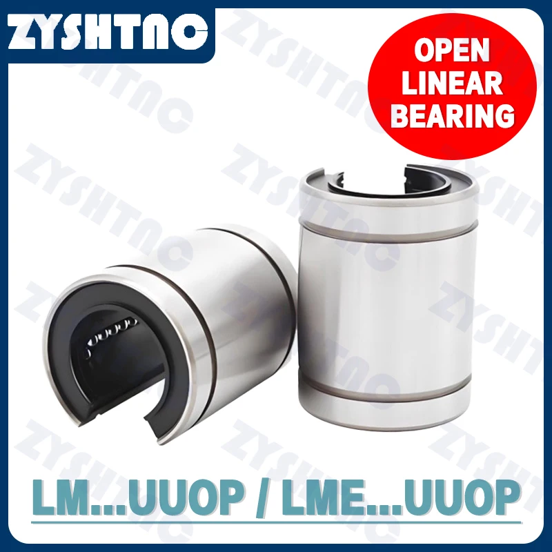 Linear bearing open sliding motion bearing LM10 12 13 16 20 25 30 35 40 50 60UUOP LME10 12 13 16 20 25 30 35 40 50 60UUOP