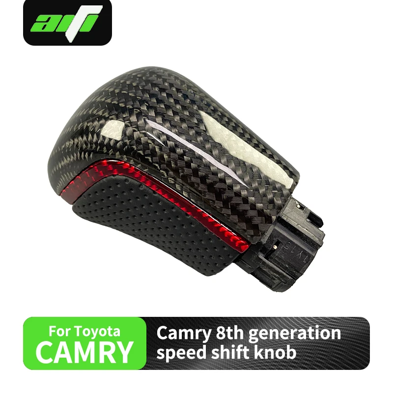 

New real carbon fiber shift knob for Toyota Camry, new upgrade customization, high-quality wholesale