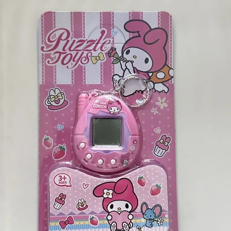 Retro Electronic Pet Game Console - Virtual Monster Toy, Nostalgic Tamagotchi Keychain for Stress Relief, Gift for Kids Adults view 3
