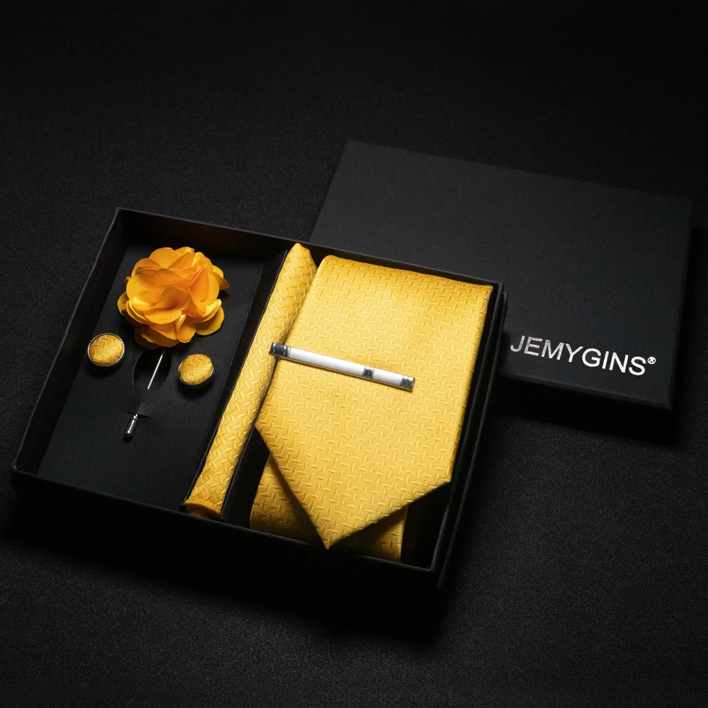 Weinrote Herrenkrawatte, Paisley-Seidenkrawatte, Einstecktuch, Manschettenknöpfe, luxuriöses Geschenkbox-Set, Hochzeitskrawatte, Accessoires, Krawatte für Herren – Detail 4