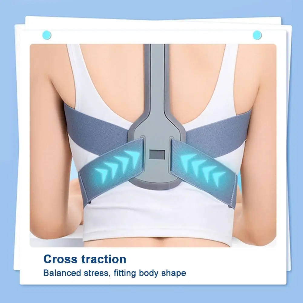 Adjustable Posture Corrector Upper Posture Brace For Support Providing Shoulder-Neck-Back Relief Pain Adjustable For Men Women