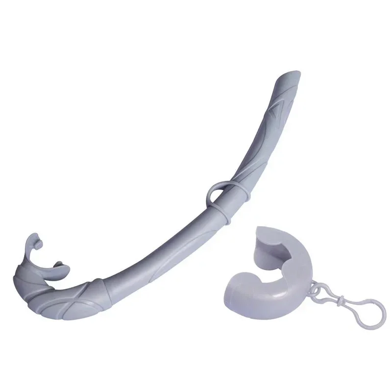 New free diving snorkeling wet snorkel snorkel diving tube all silicone snorkel tube