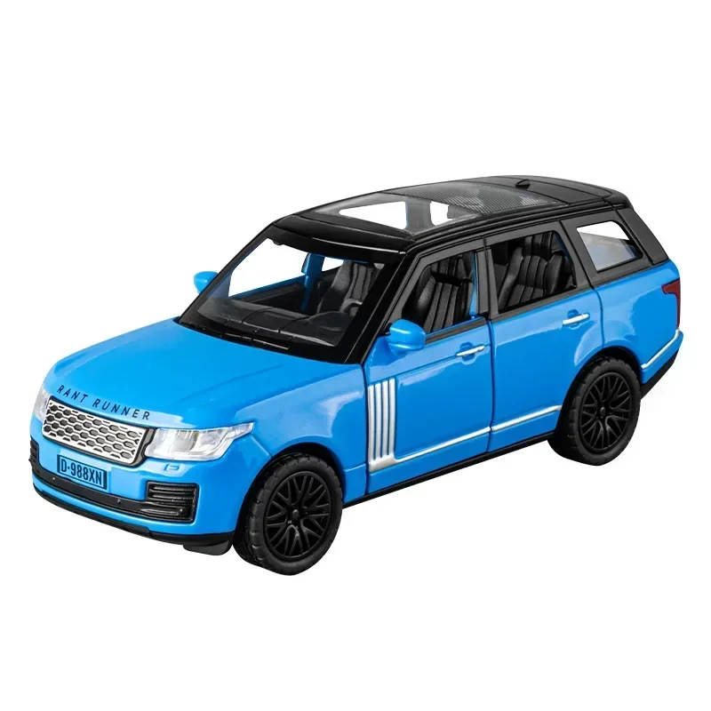 1:36 Land Rover Range Rover SUV High Simulation Diecast Car Metal Alloy Model Car Sound Light Car Toys For Children Vehicle