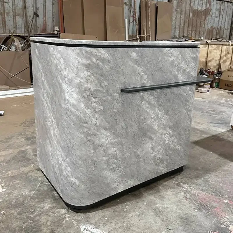 Storage Beauty Reception Desks Clinic Counter Business Modern Reception Desk White Classic Bancone Per Negozio Office Furniture