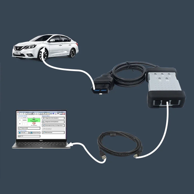 New  Consult-3 Plus v201 for Ni-ssan Diagnostic Tool support programming and updating