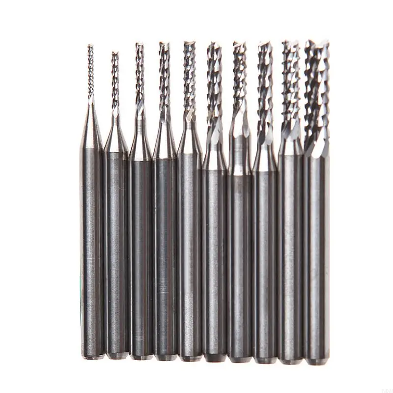 

Y3NB 10pcs 1/8 0,8-3,175 мм буровые биты Грейвировка