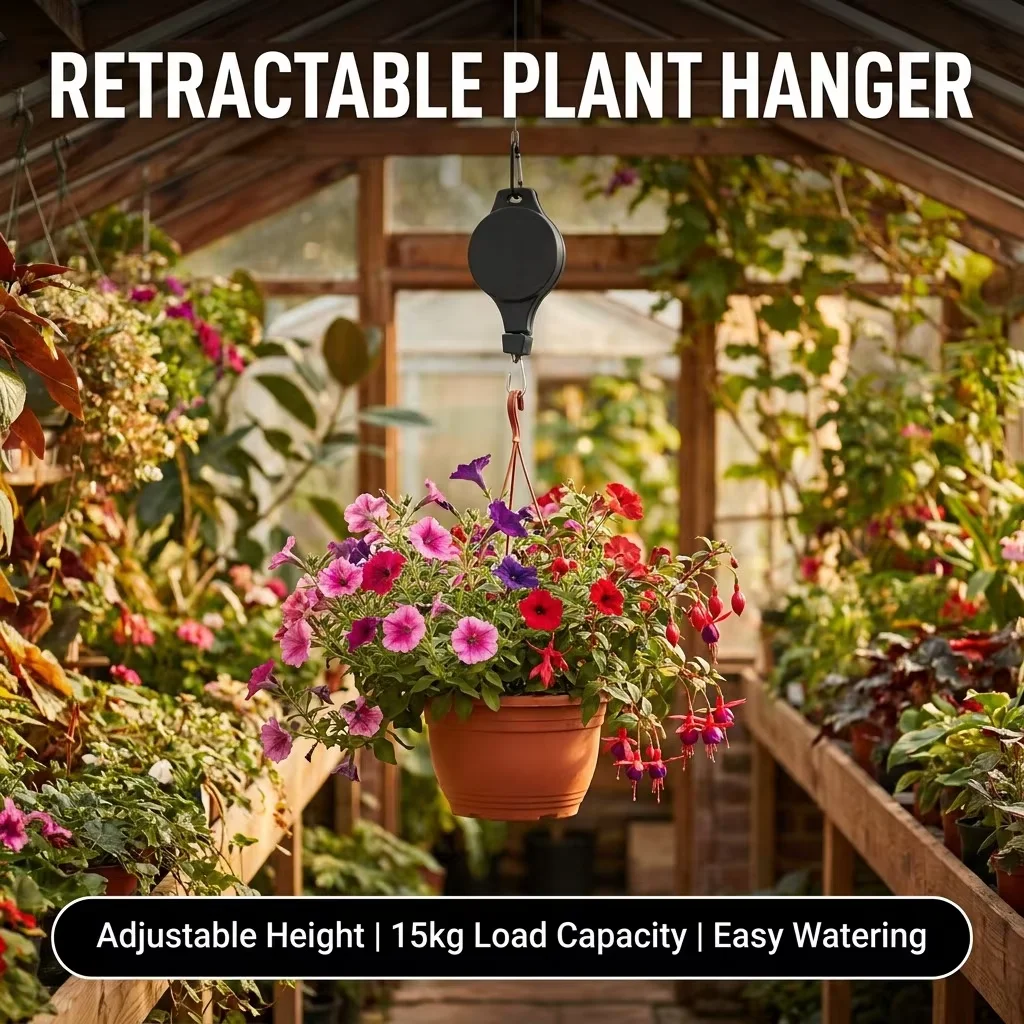 Creative Home Garden Adjustable Extendable Hanging Hooks for Hanging Pots, Flower Pots, Birdcages, and Foreign Trade Supplies