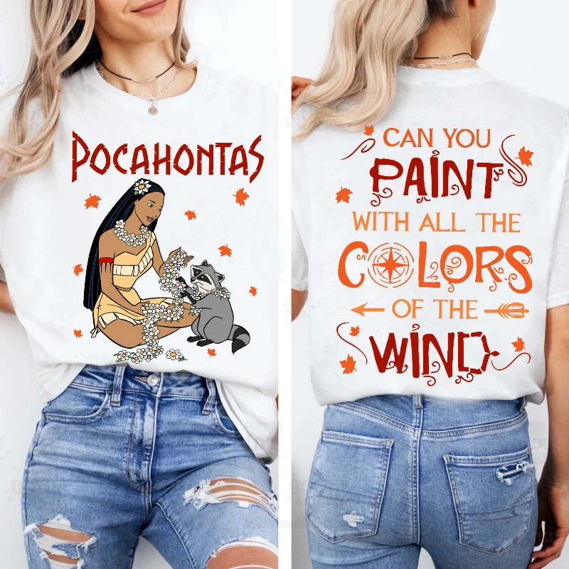 

Футболка с изображением енота Disney Pocahontas Meeko, женская и мужская модная повседневная летняя спортивная свободная футболка с круглым вырезом и коротким рукавом