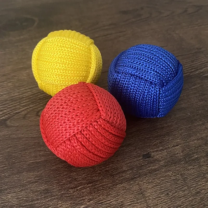 Monkey Fist Final Load Ball (50mm) Rope Balls for Cups and Balls Illusion Stage Magic Tricks Magicians Prop Gimmick Accessory