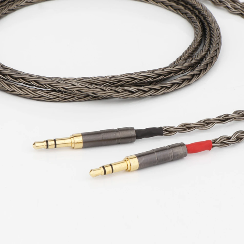 Sony MDR-Z7 Z1R Z7M2 балансировочный кабель для наушников D7100 D7200 D600 4-контактный XLR 4,4 3,5 посеребренный кабель для обновления из монокристаллической меди