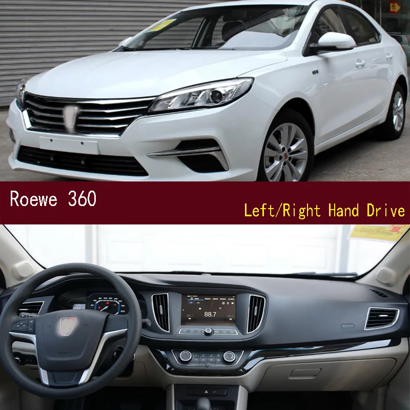 

For Rover Roewe 360 Plus Dashmat Anti-Slip Dash mat Dashboard Cover Instrument Panel Sunscreen Pad Ornaments