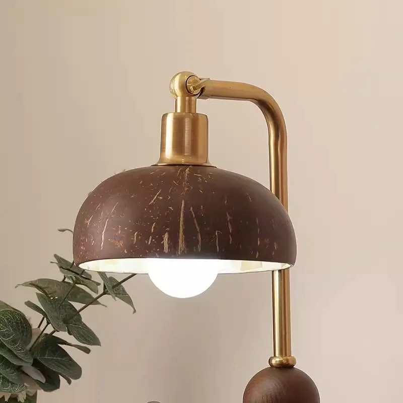 Coconut shell  decorative table  living room bedroom personalized creative   bedside