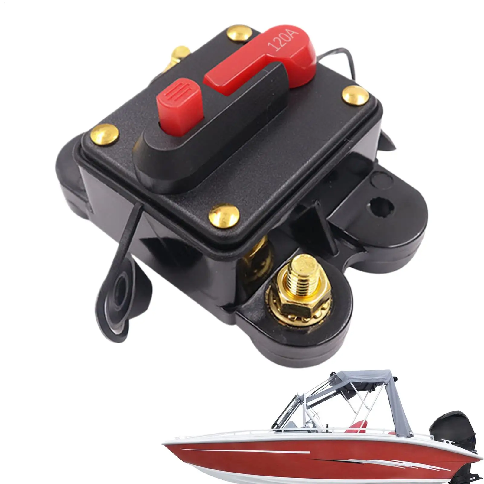 

Автоматический выключатель для автодома 30а до 120а Автоматический выключатель Защита цепи для автофургона Автомобильный выключатель Универсальная схема