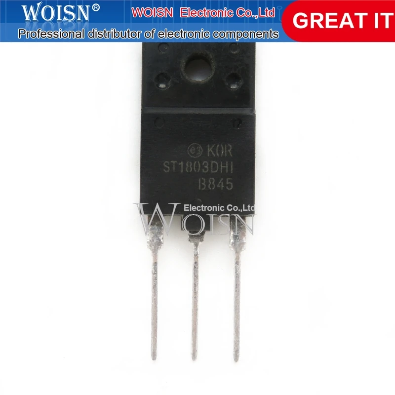 10 piezas ST1803DHI ST1803, TO-3PF