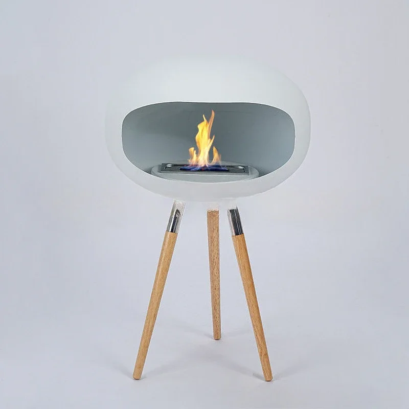 Tall Fireplace Real Fireplace Outdoor Interior Decoration Alcohol Fireplace